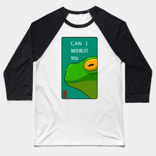 can i interest you frog Baseball T-Shirt